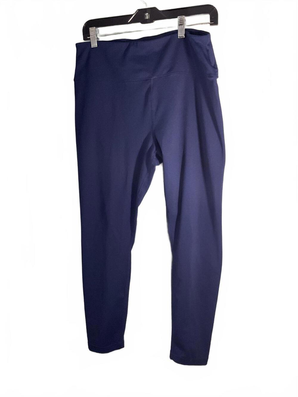 Land's End Navy Blue Leggings XL